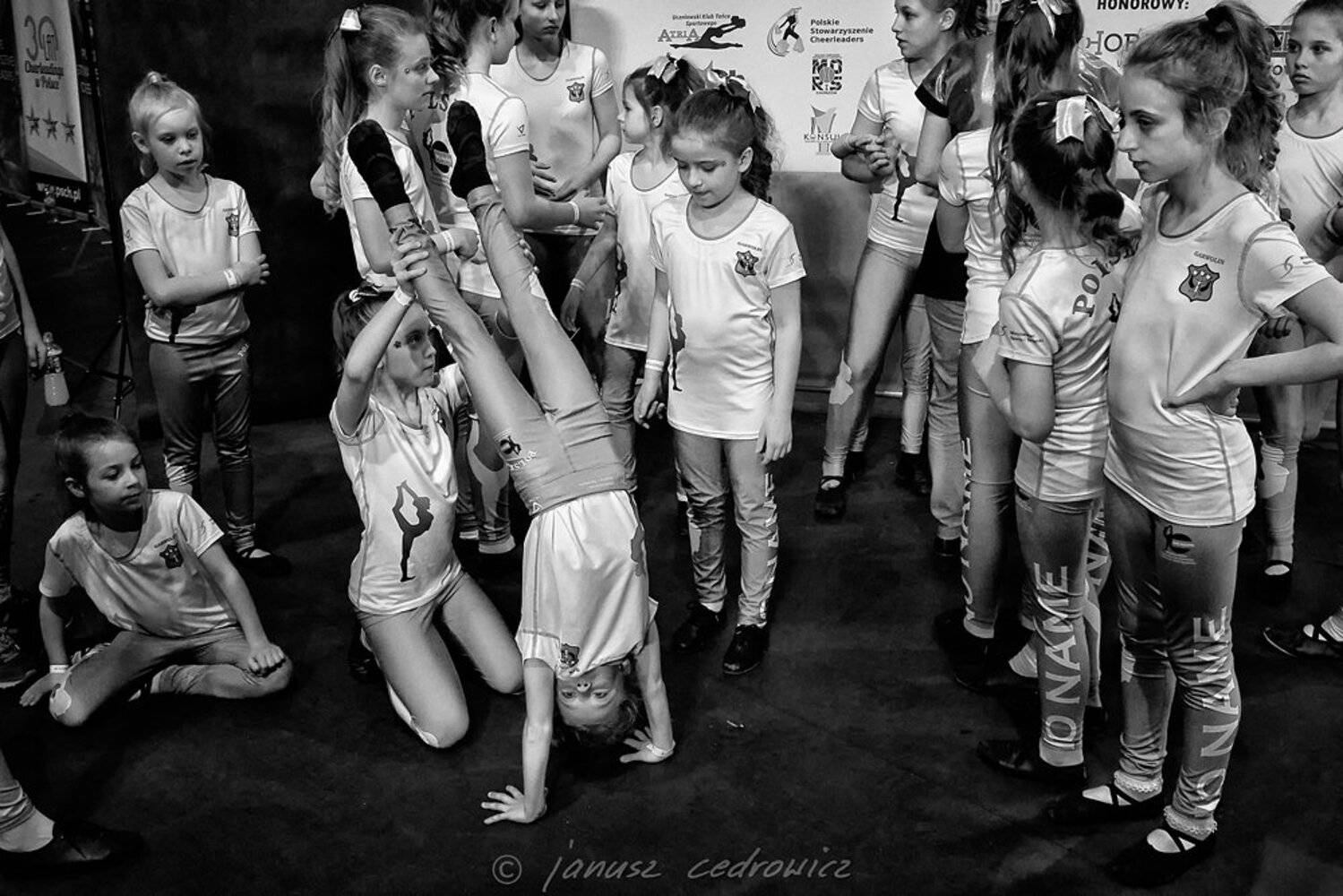 cheerleaders,cheerleader,cheerleading,chorzow,poland,silesia,sport,championship,, Janusz Cedrowicz
