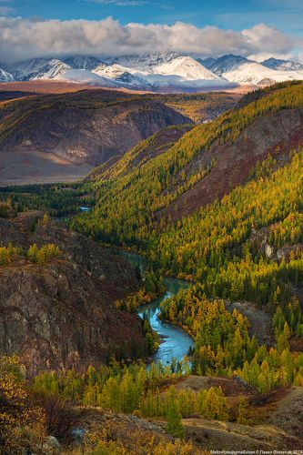 Алтайская осень. Начало