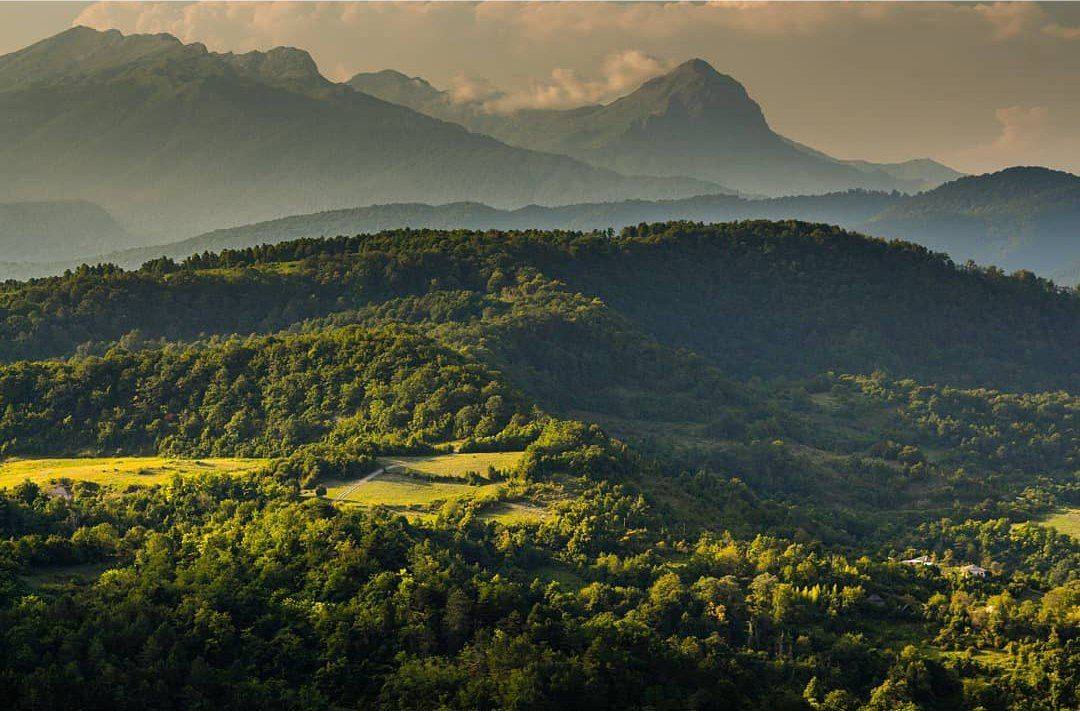 горы, солнце, солнечный свет, лето, пейзаж, природа, Салтыкова Алёна