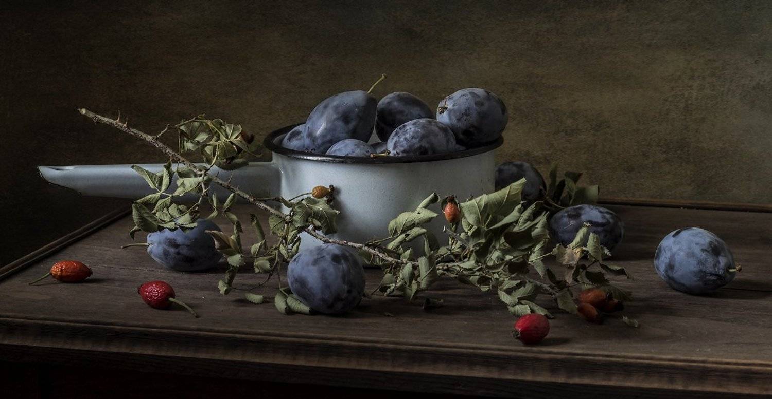 натюрморт, сливы, фрукты, still life, Оля