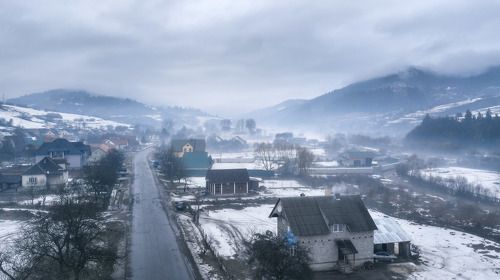 Начало весны. Карпаты