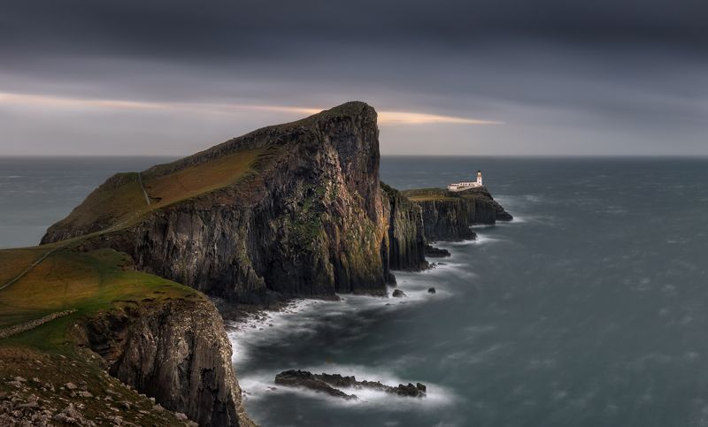 шотландия, scotland, скай, skye Маяк фото превью