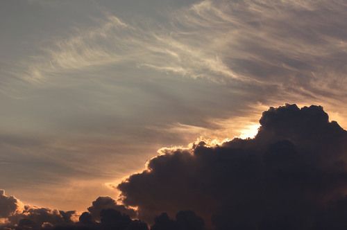 Picturesque sky