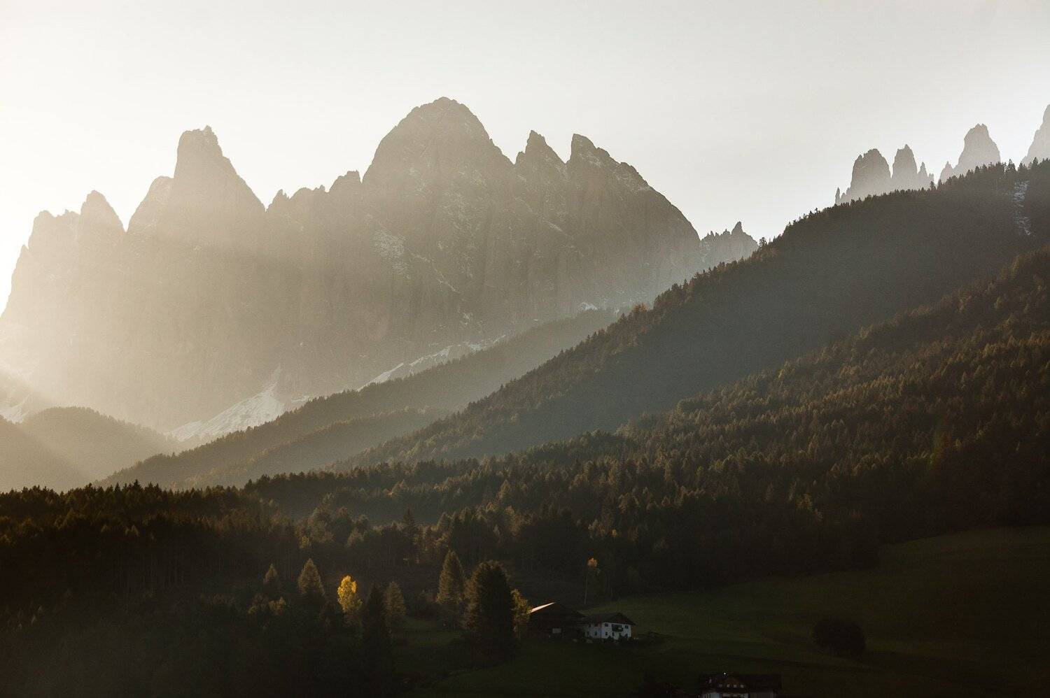 горы доломиты свет, Исаков Дмитрий