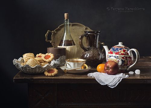 Чаепитие с печеньем и не только...