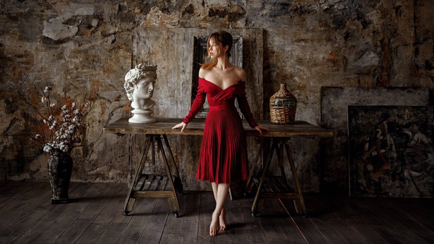 портрет, арт, portrait, art, model, Георгий Чернядьев