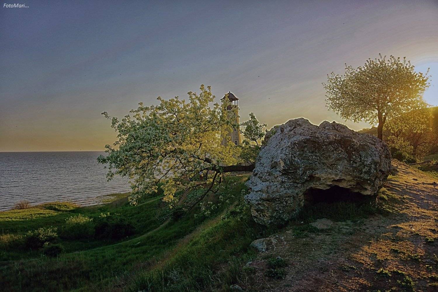 пейзаж,вечер,закат,природа,, Марина Соколова