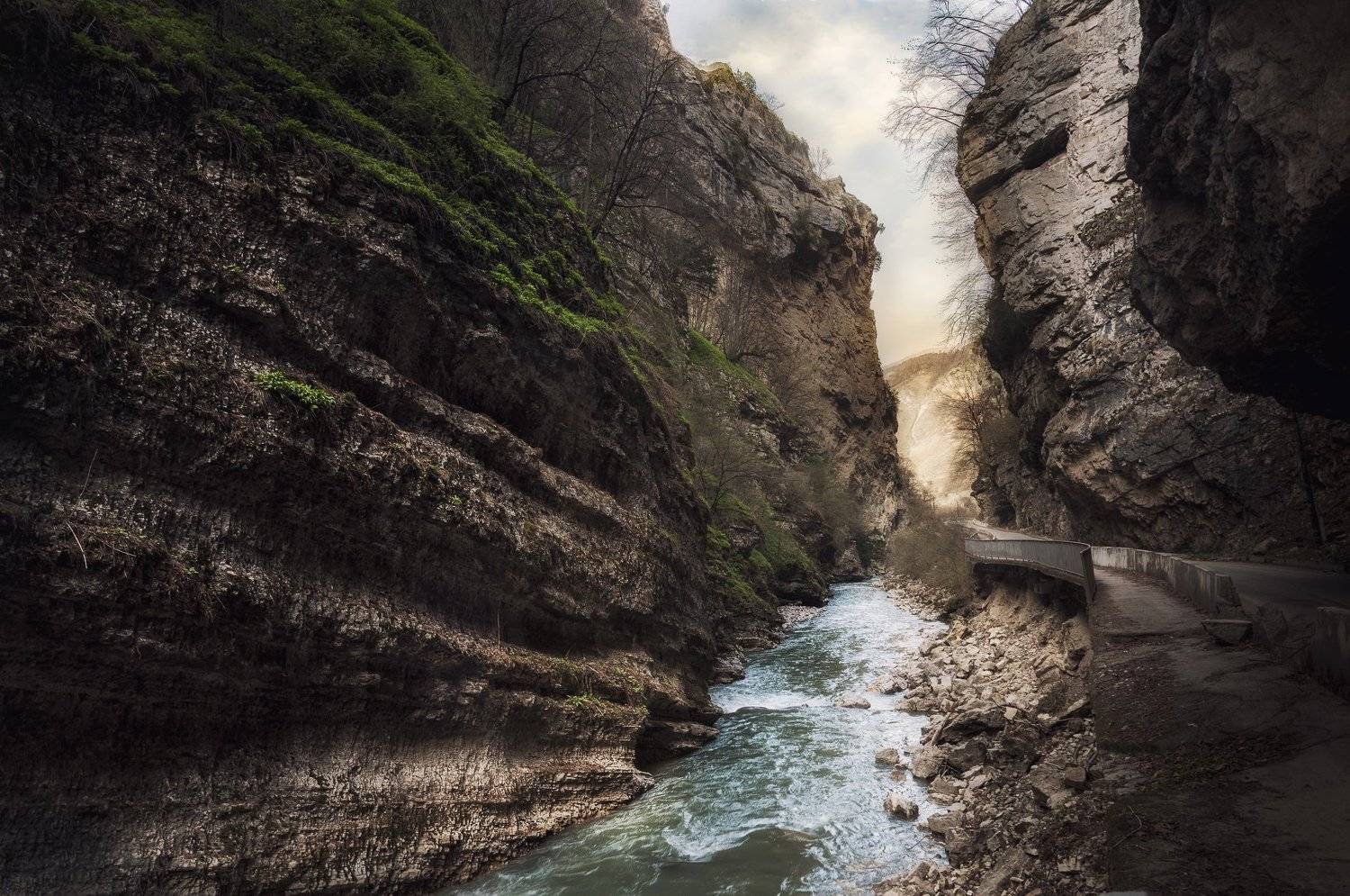 природа, пейзаж, трэвел, река, горы, ущелье, Алексей Сергованцев