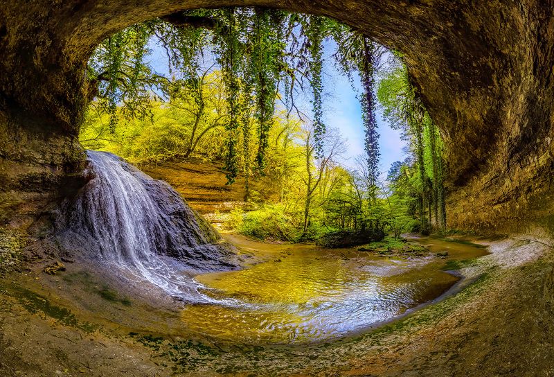 Шакуранский водопад (средний каскад) фото превью
