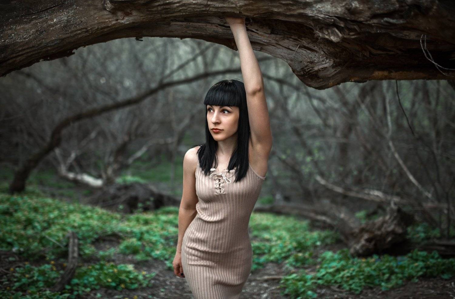 лес, прогулка, портрет, в лесу,, Маховицкая Кристина