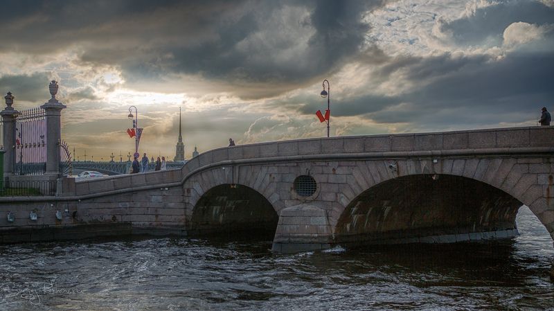 питер, санкт-петербург, спб, севернаяпальмира, вечер, rekhov Апрельский Питер фото превью