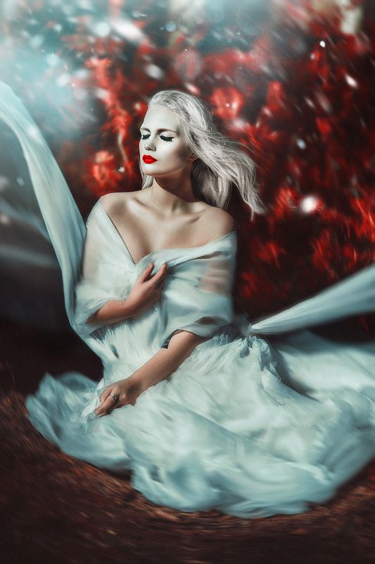 девушка, портрет, модель  фото превью