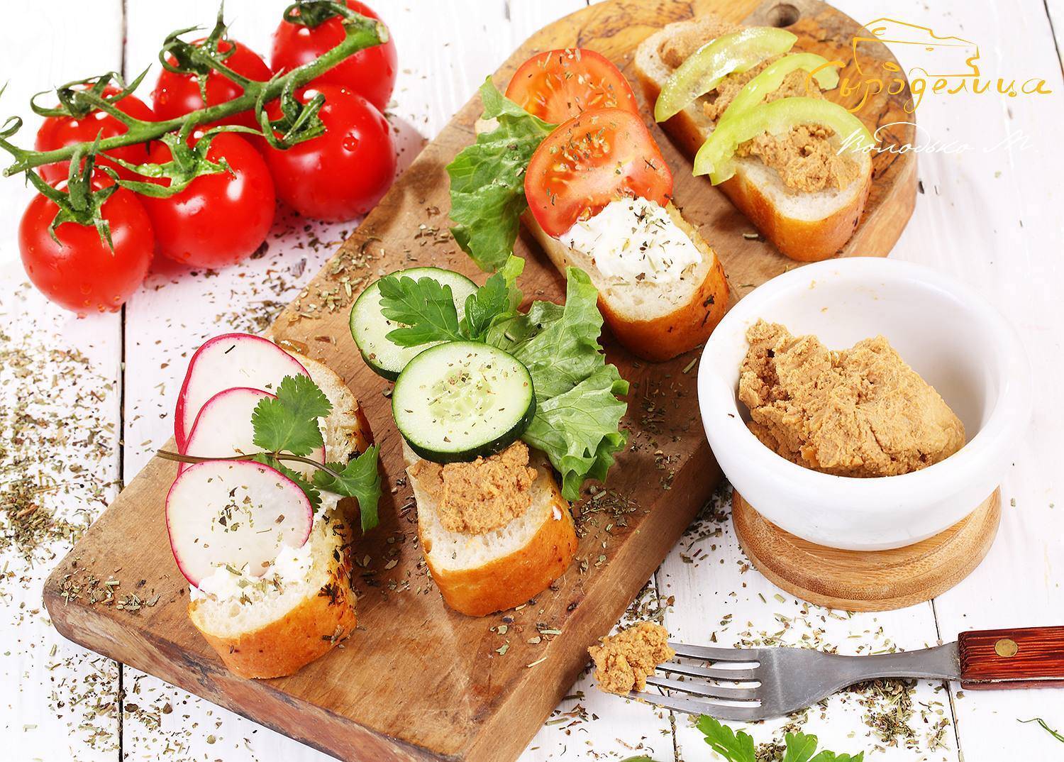 брускетта,сыр,бутерброд, Марина Володько