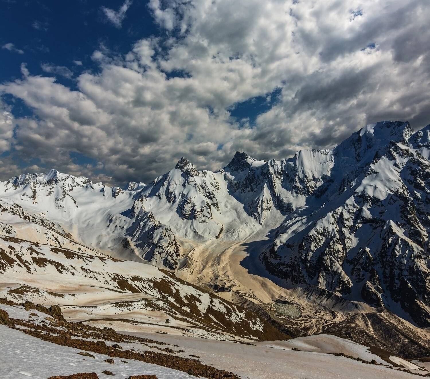 горы, озеро, Эстелла