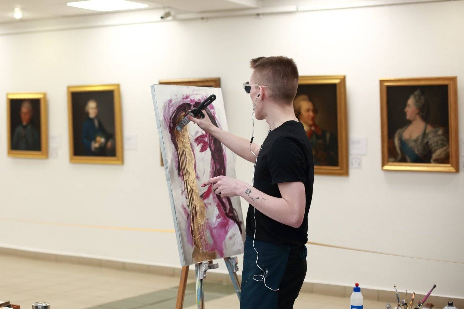 Портрет художник живопись, Прозорова Наталья