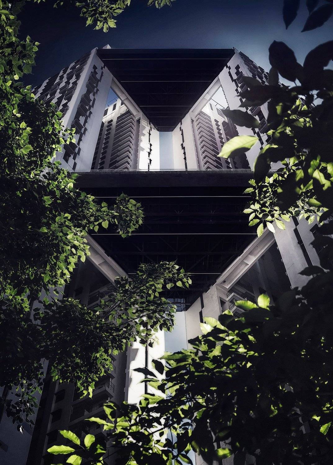 город, архитектура, высотка, небоскреб, геометрия, сингапур, азия, мегаполис , Алексей Ермаков