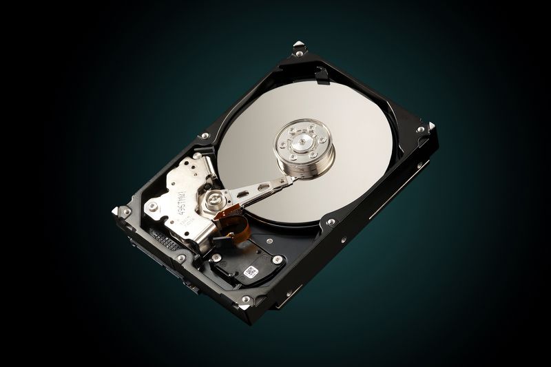 техническое фото Жёсткий диск фото превью