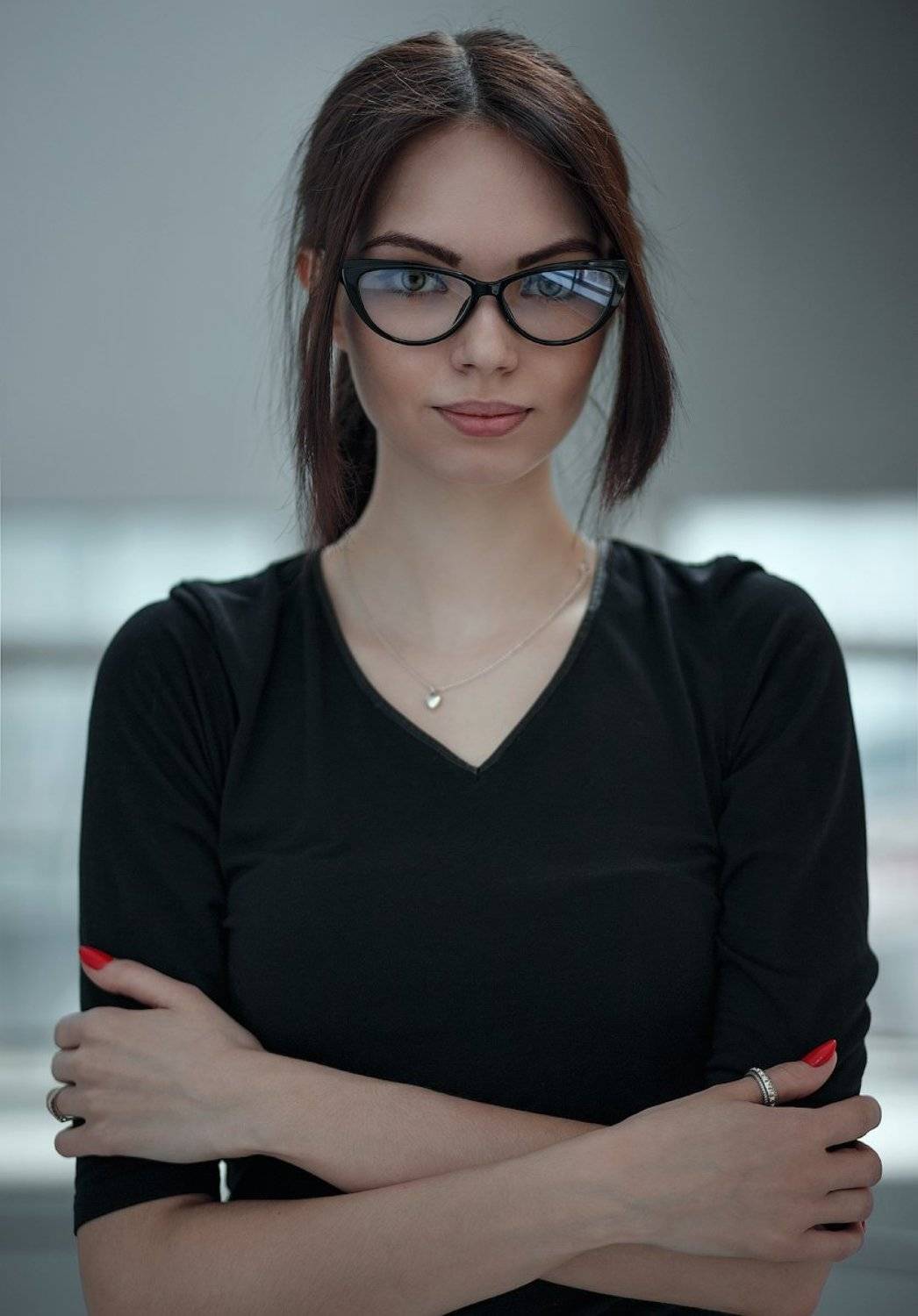 портрет девушка, Михаил Корнилов