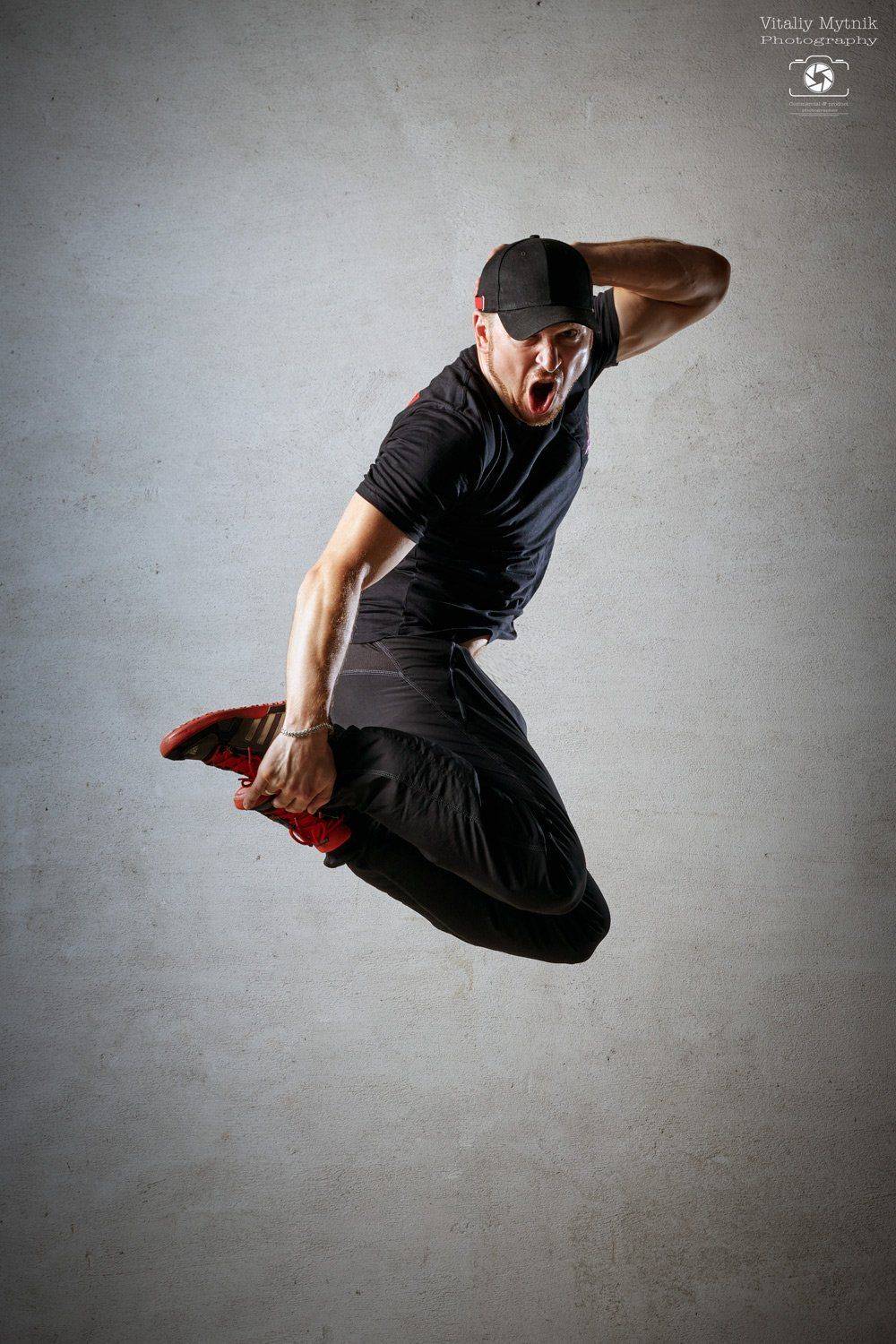 мужчина, прыжок, стиль, эмоции, man, jump, style emotions,, Виталий Мытник