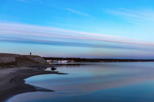 Вечерние краски севера