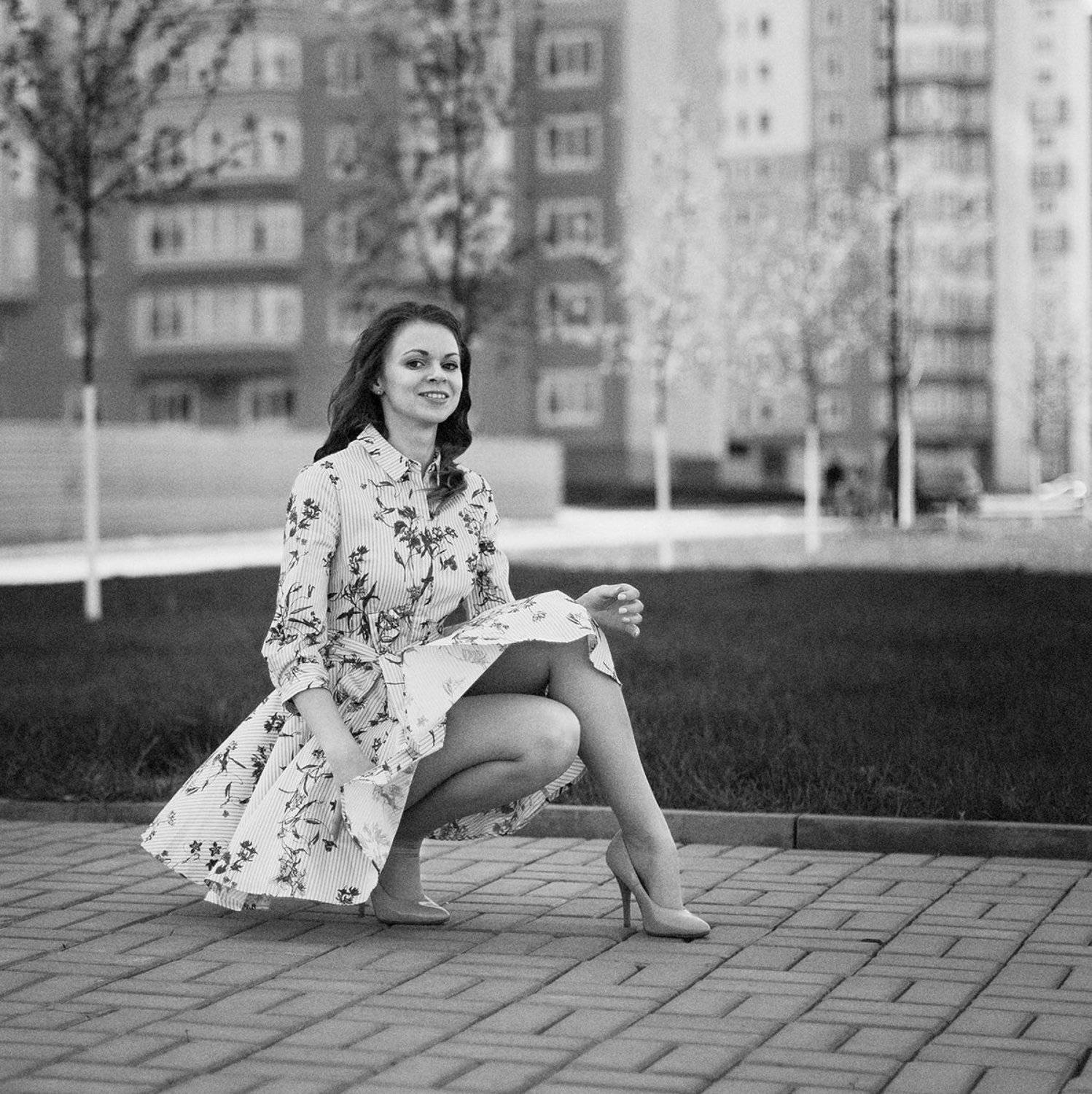 девушки, стиль, мода, красота, город, ветер, Анатолий Тимофеев