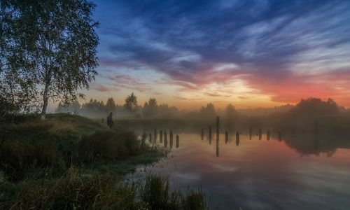 На рассвете