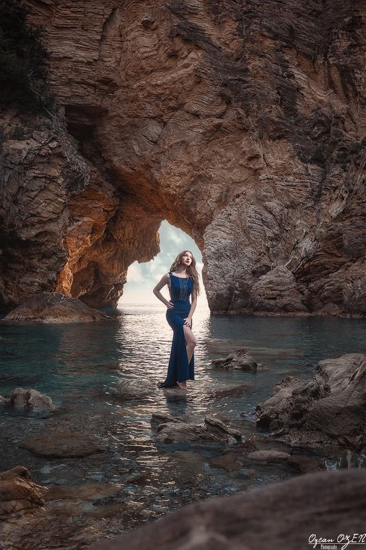 woman, girl, sea, wallpaper, ozcanozen, .......... фото превью