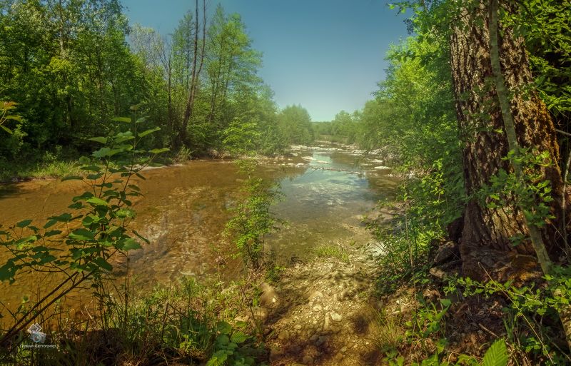 станица азовская, станица убинская, река убин, природа, пейзаж, горная река, фотографы краснодара, фотосессии краснодар Река Убин фото превью