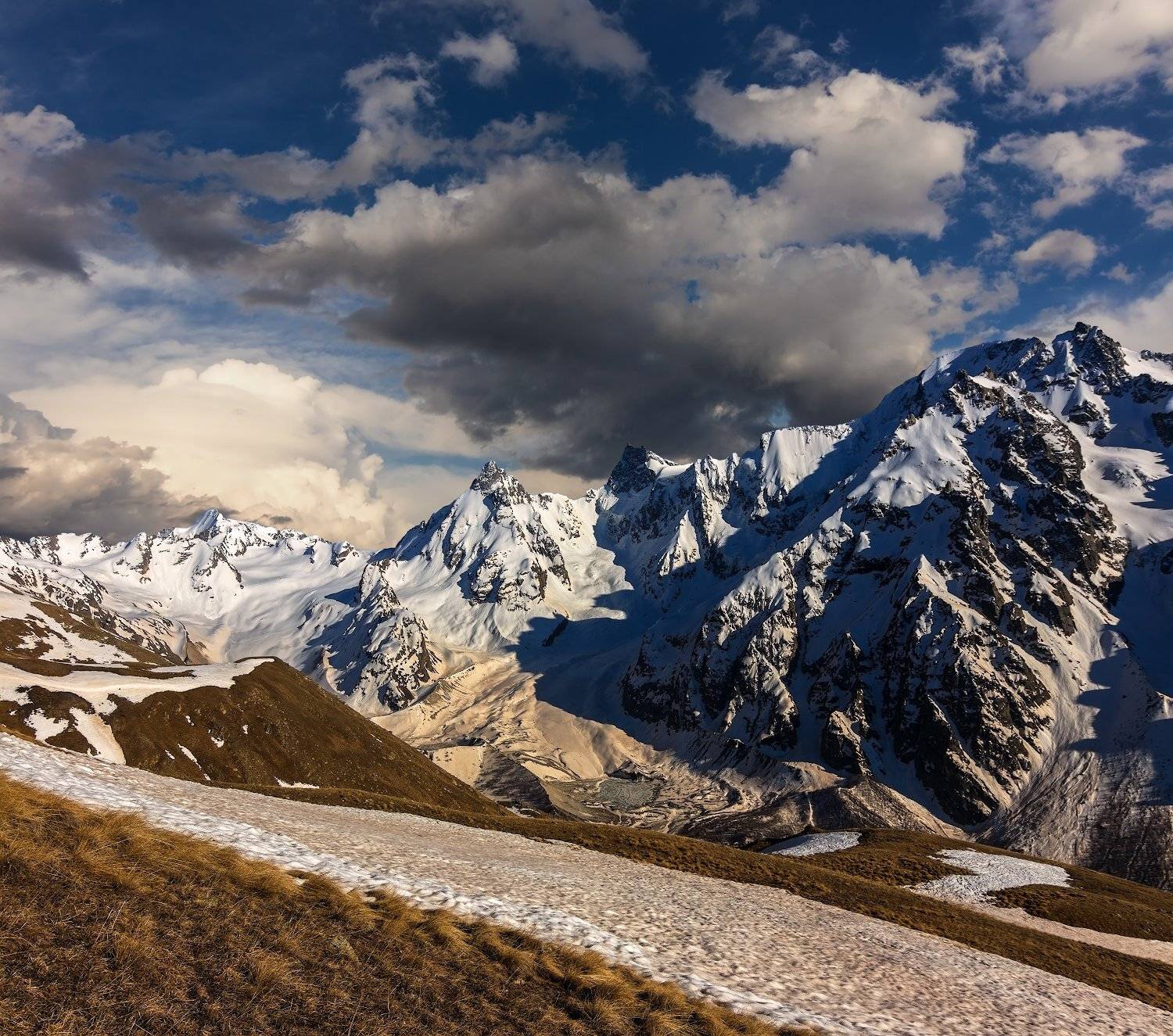 горы, озеро, Эстелла