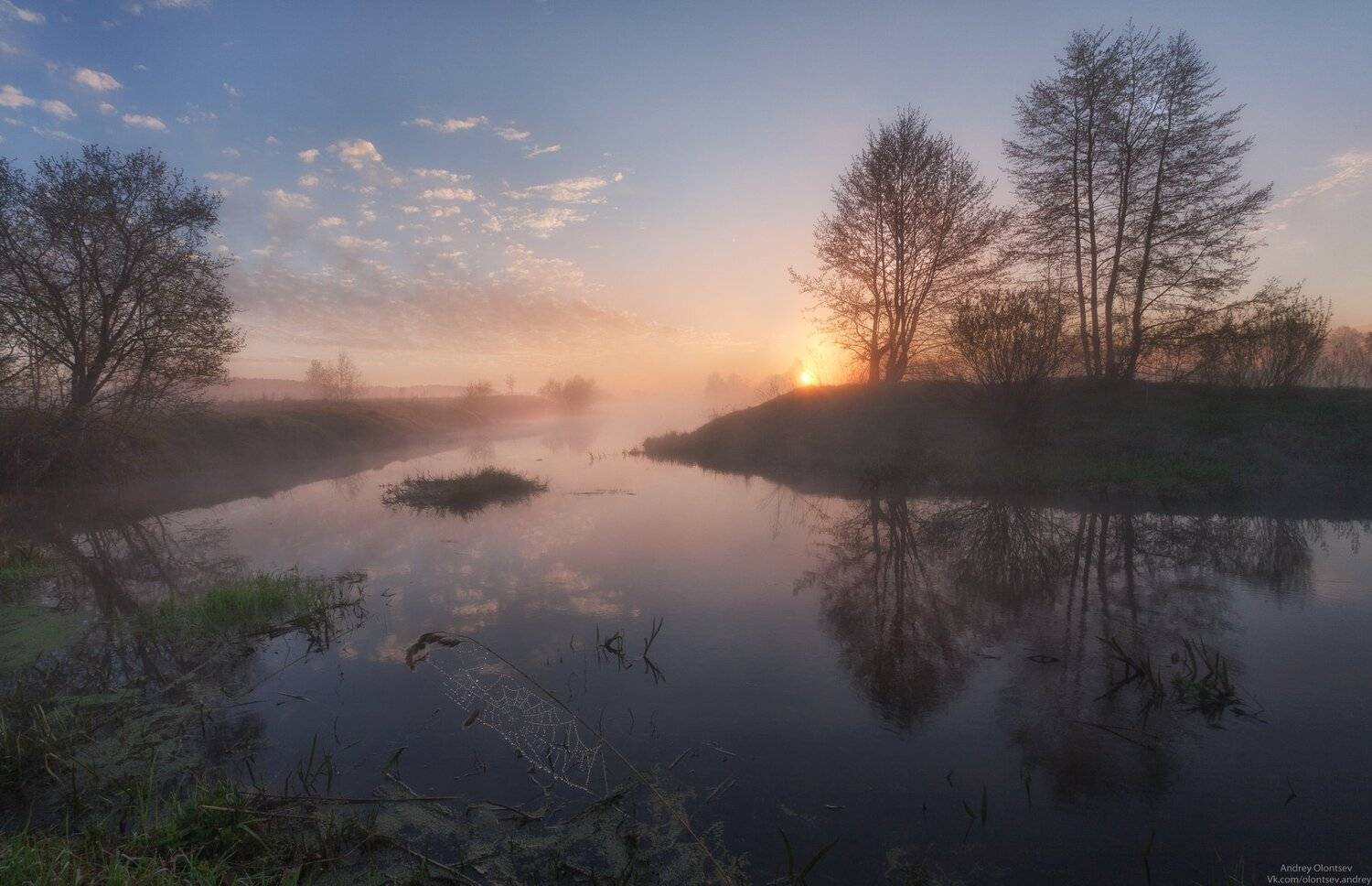 солнце, россия, рассвет, природа, подмосковье, погода, пейзажи, пейзаж, отражение, наукоград, красота, дубна, вода, весна, weather, water, spring, russia, reflection, naukograd, nature, moscow, landscape, dawn, canon dubna, beauty, Андрей Олонцев