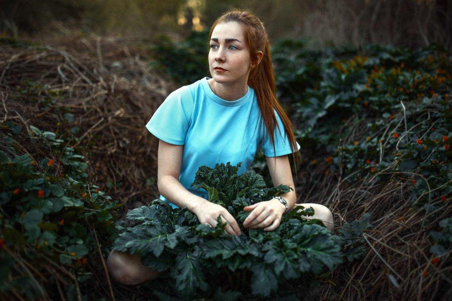 портрет, природа портрет, девушка., Маховицкая Кристина