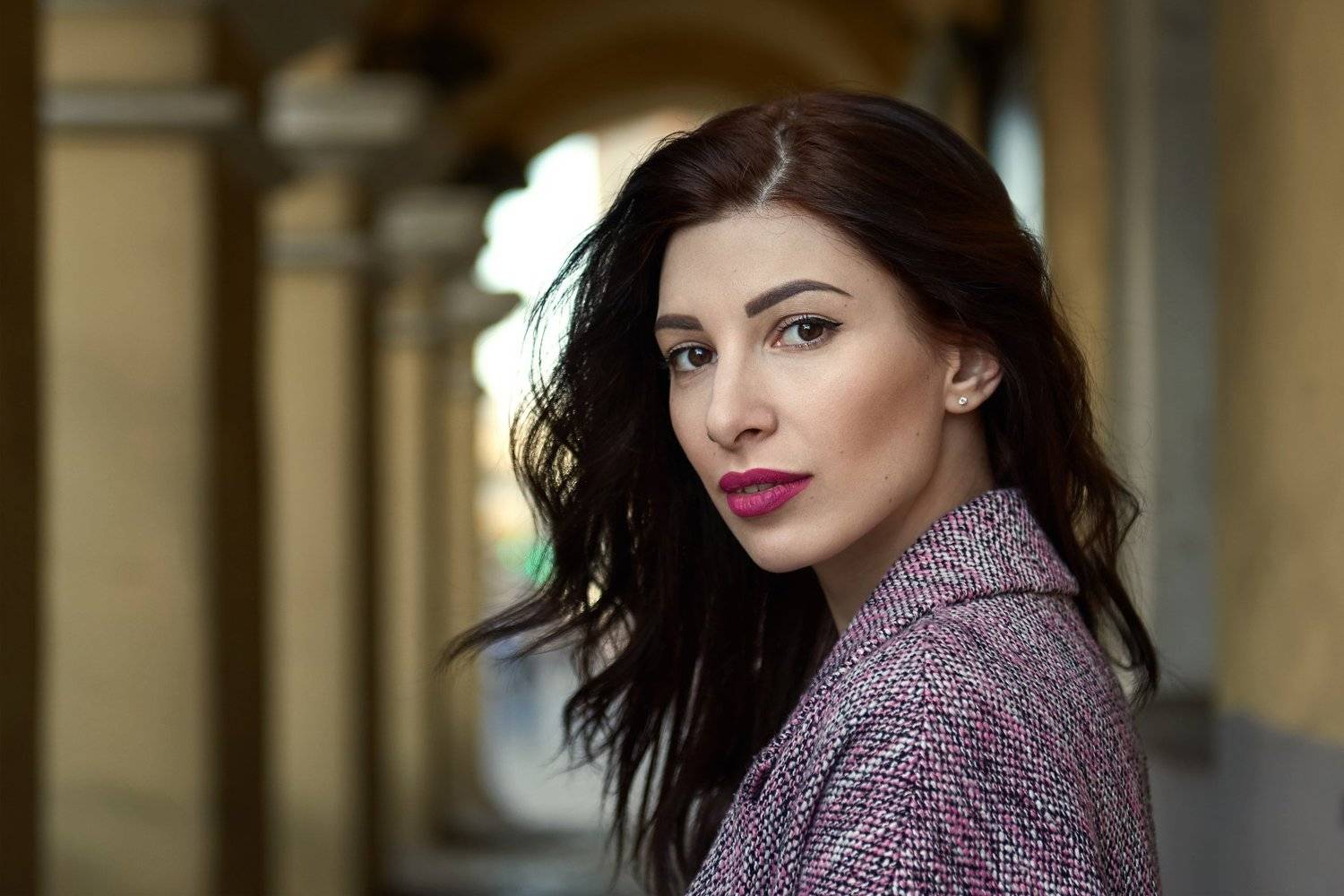 portrait, girl, model, eyes, hair, lips, face, beauty, facial, make-up, photographer, russia, nikon, Анна Дегтярёва