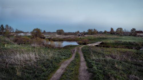 Вечер в деревне
