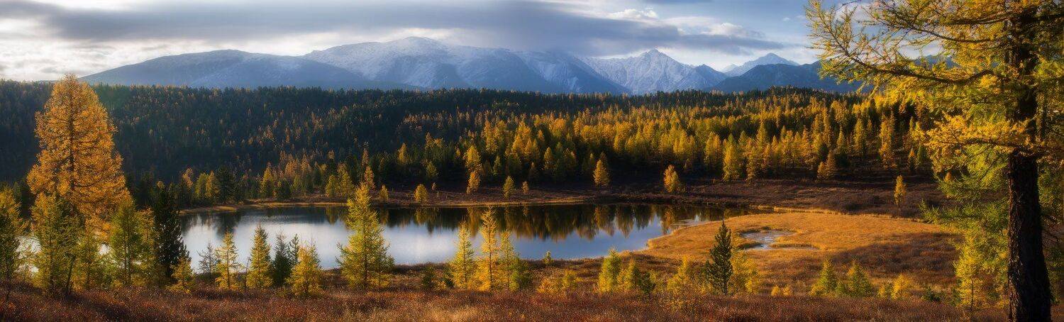 алтай, горы, осень, киделю, Владимир Ляпин