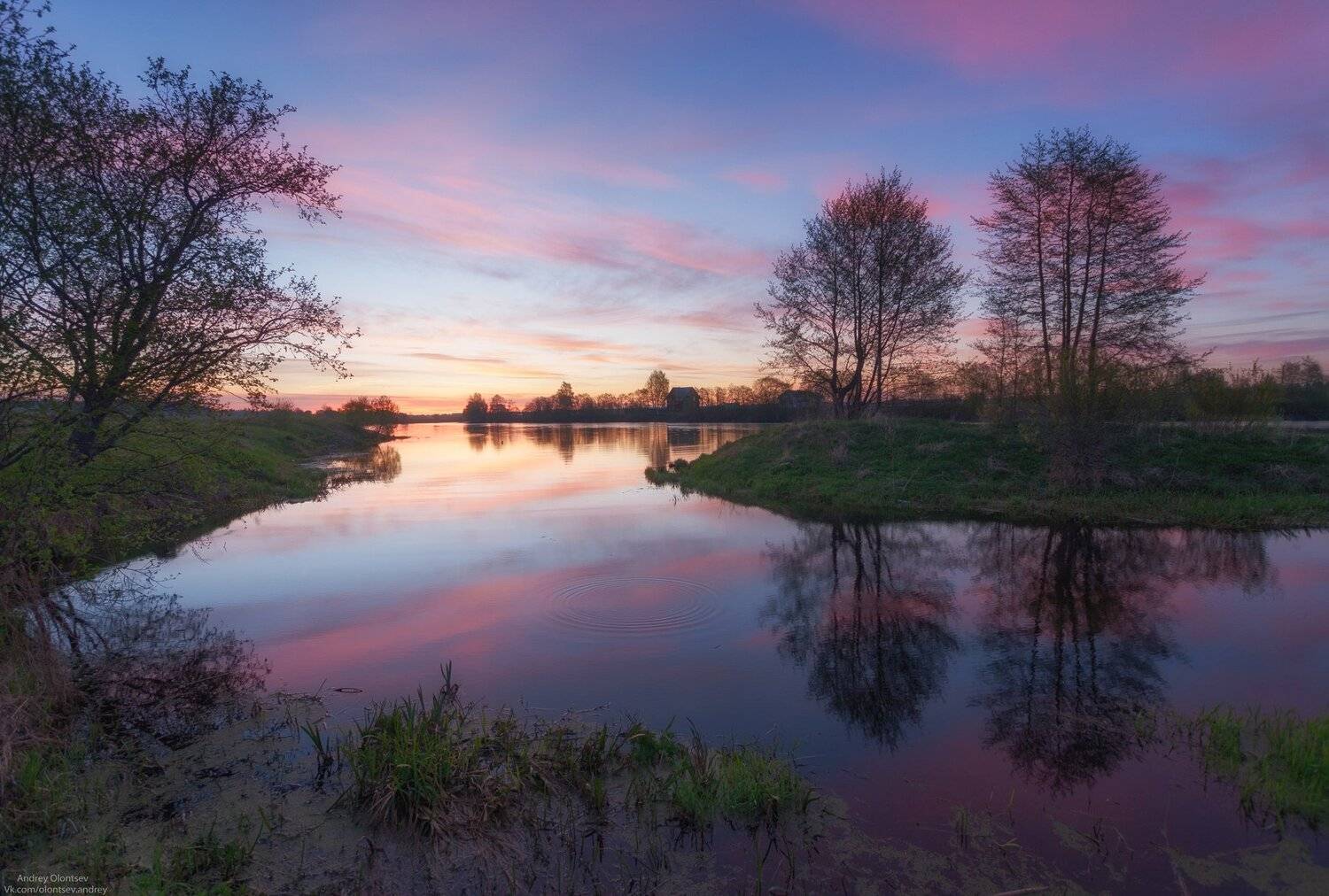 солнце, россия, рассвет, природа, подмосковье, погода, пейзажи, пейзаж, отражение, наукоград, красота, дубна, вода, весна, weather, water, spring, russia, reflection, naukograd, nature, moscow, landscape, dawn, canon dubna, beauty, Андрей Олонцев