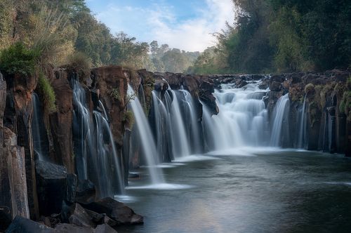 Водопады плато Болавен...