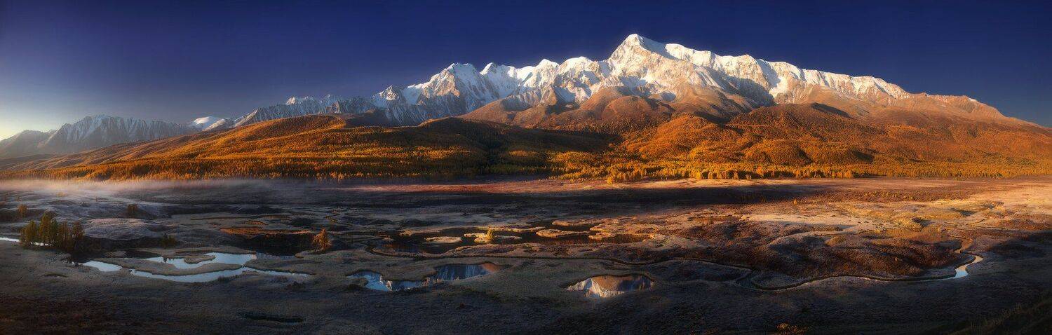 алтай, горы, осень, ештыкель, куркурек, Владимир Ляпин