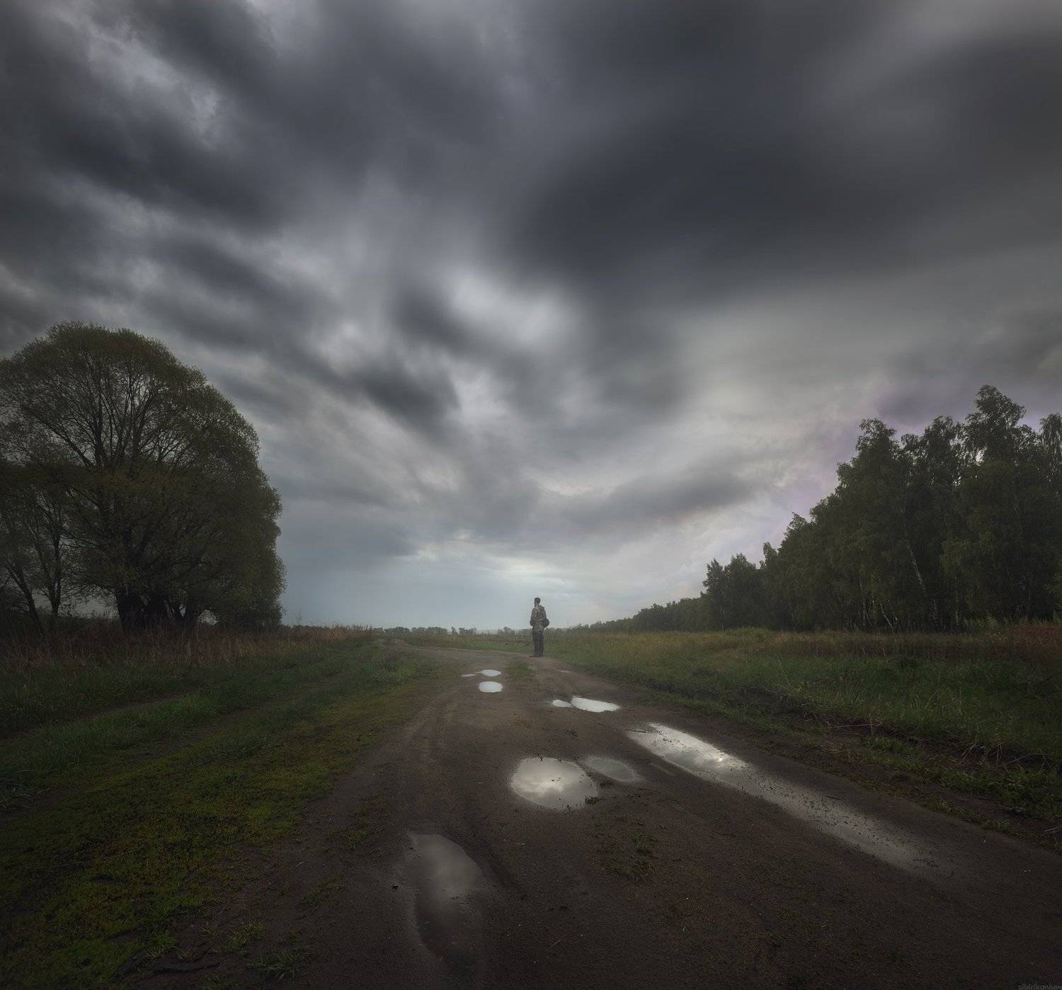 #пейзаж #мистика #фантазия #утро #природа #небо, Морозов Юрий