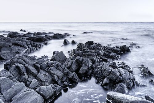 Rocks - high key