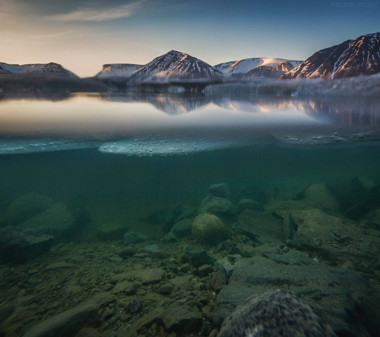 пейзаж,вода,озеро,лед,весна, Виталий Истомин