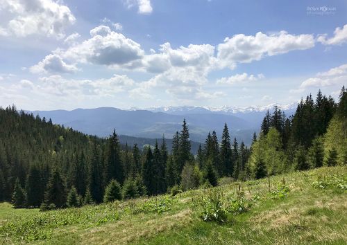 Весна,горы,облака ...