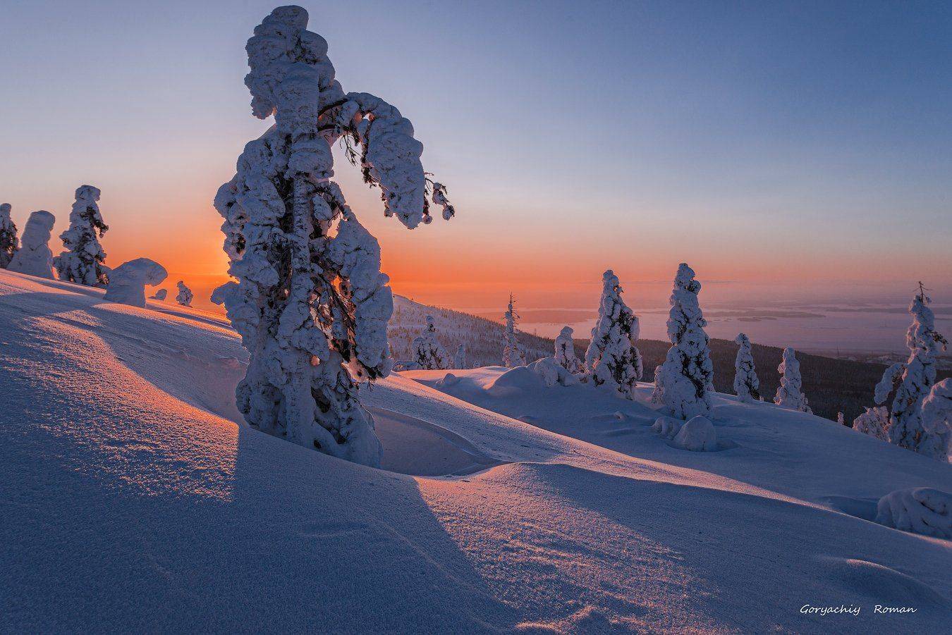 север, кольский, заполярье, кандалакша,гора волостная, Роман Горячий