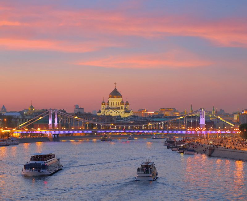 Вечерняя Москва фото превью