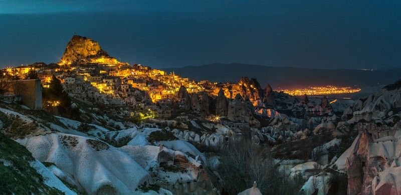 турция,каппадокия Учхисар фото превью