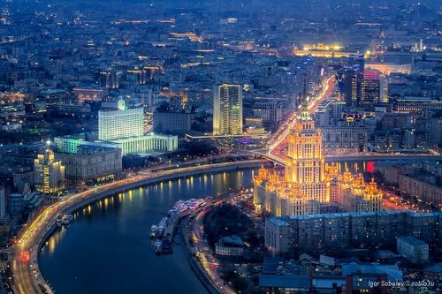 Ночная Москва