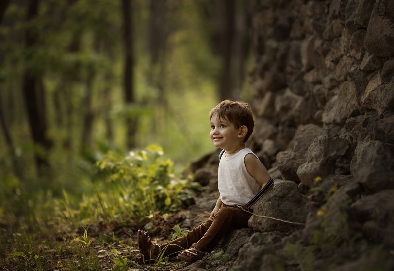 детская фотография Счастливый малыш фото превью