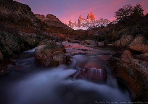 Долина реки Fitz Roy.
