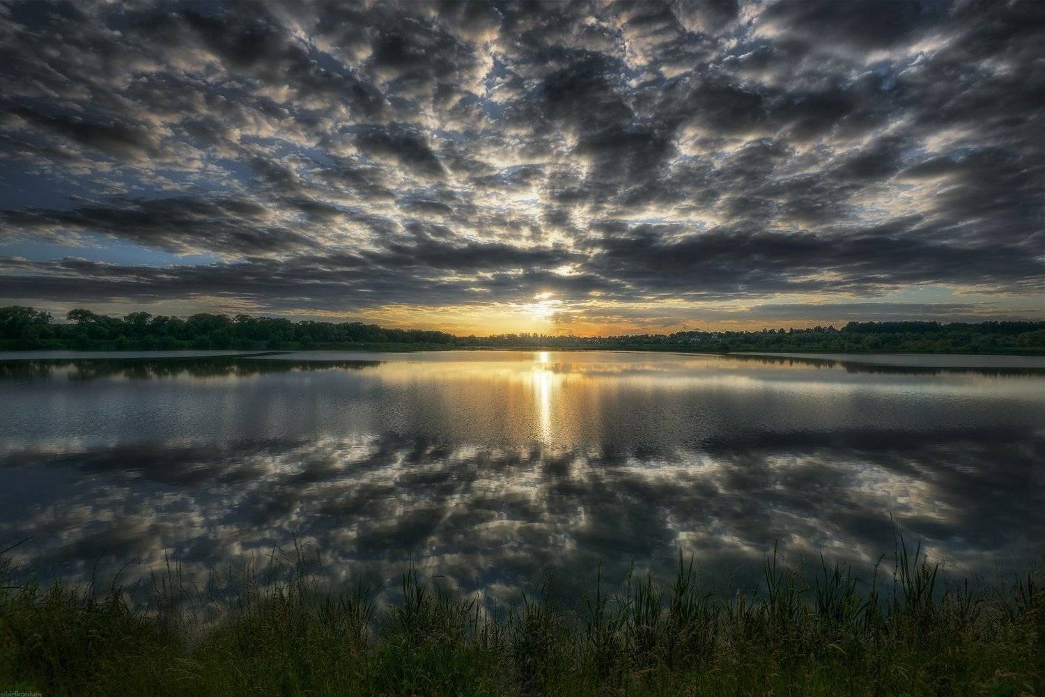 #пейзаж #весна #подмосковье #чехов #красиво #природа #закат #вечер, Морозов Юрий