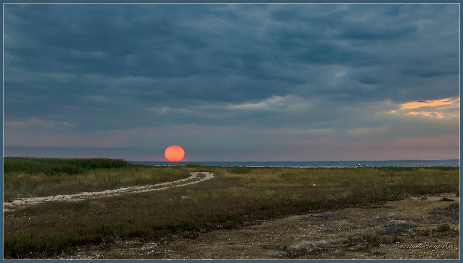 вечер, закат, азов, Валерий Наумов