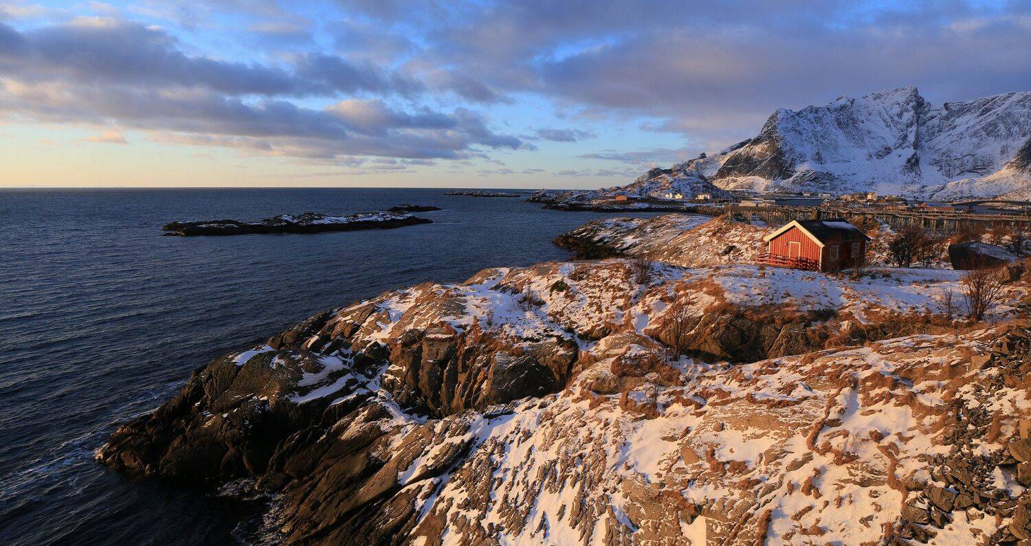 Путешествие, Норвегия, Рассвет, Острова, Norway, Travel, Lofoten, Конарев Михаил